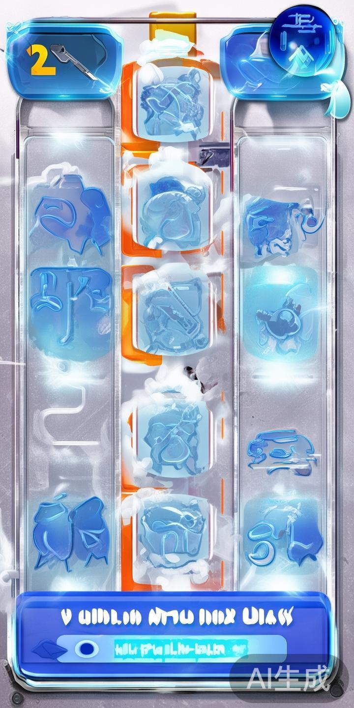 在“冰球突破台子”中，有玩家发现某些符号在连续出现